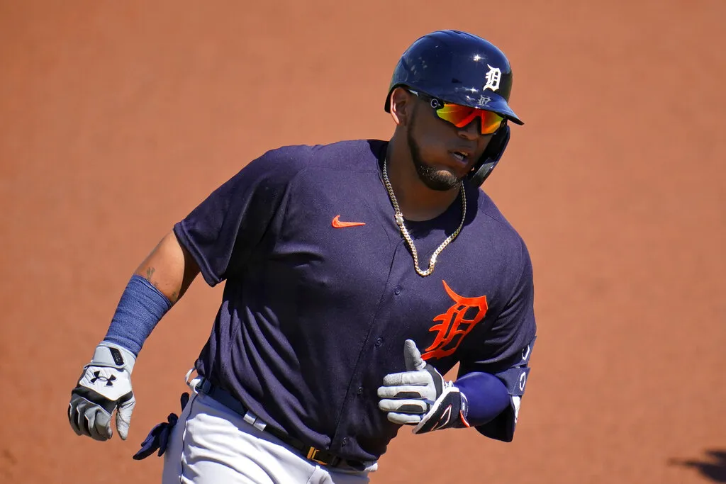 AP El mexicano en un partido con Detroit