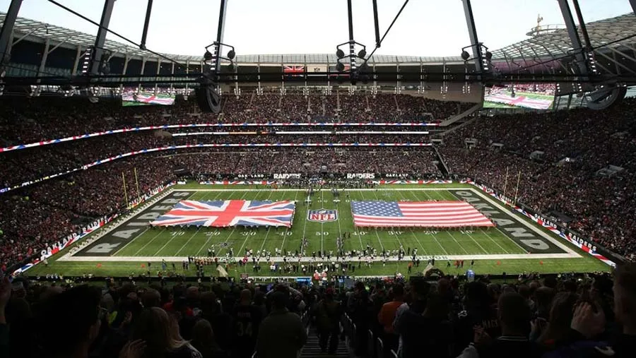 EFE El Tottenham Stadium recibió juego de NFL