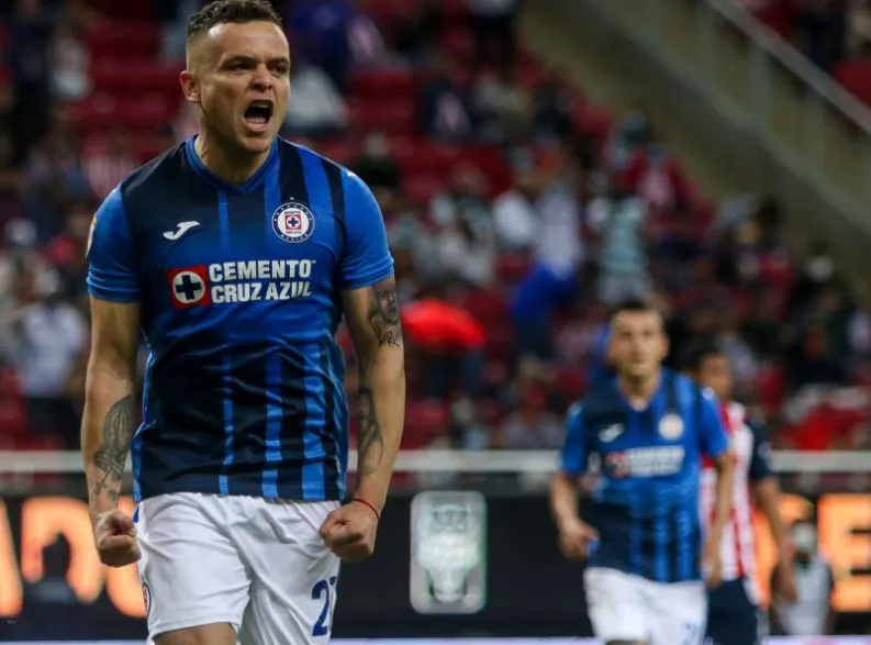 IMAGO7 Cabecita Rodríguez, en festejo de gol