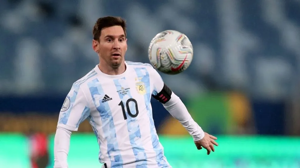 EFE Messi en un partido con Argentina