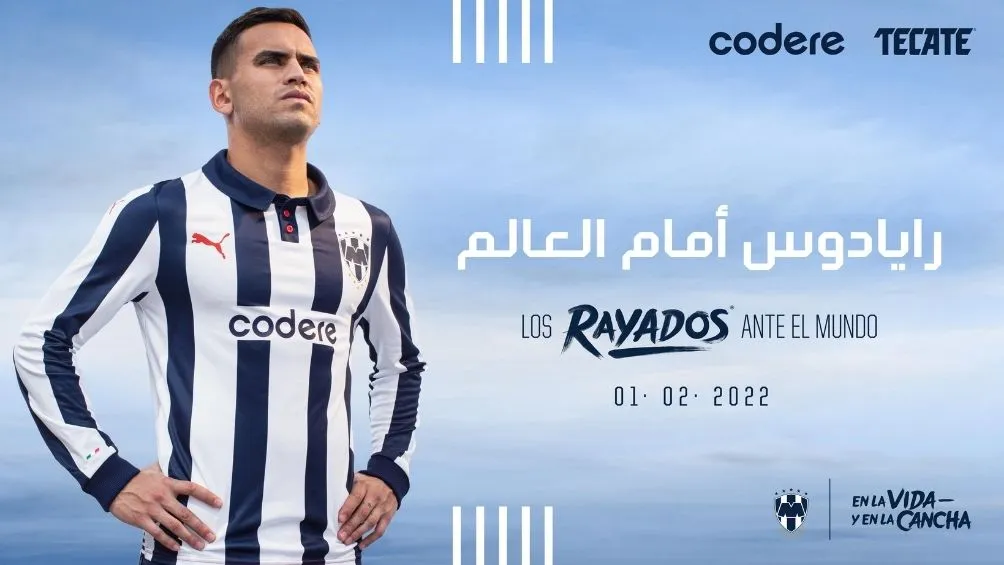 Rayados Playera para el Mundial de Clubes