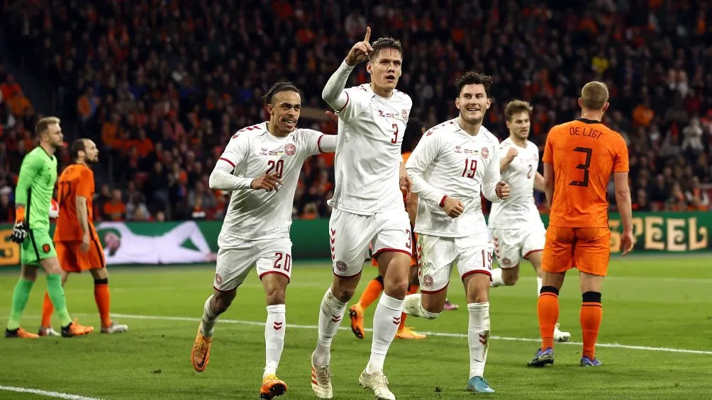 EFE Dinamarca, con partido vibrante frente a Países Bajos