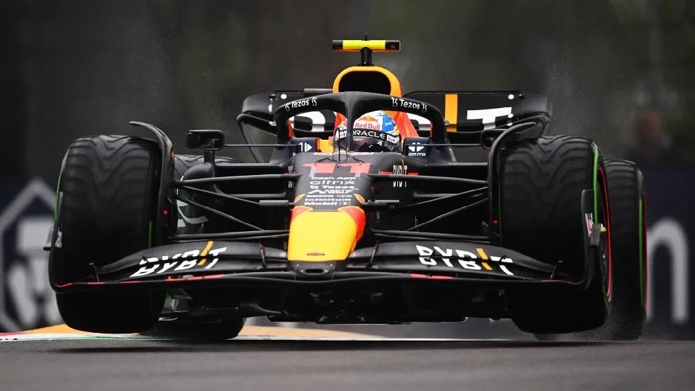 TWITTER | @SCHECOPEREZ Checo en clasificación del GP de la Emilia Romaña