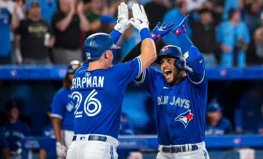 AP George Springer celebra grand slam