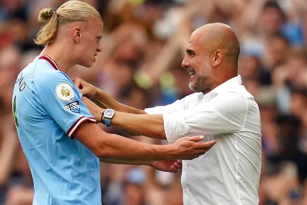 AP Pep Guardiola siempre confió en Erling