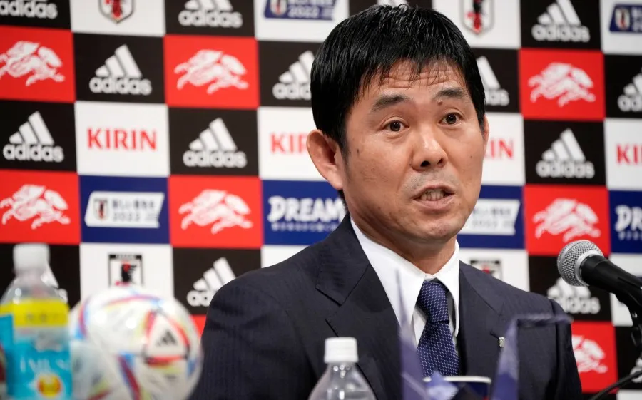 AP Hajime Moriyasu en conferencia