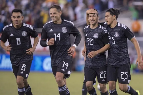MEXSPORT Charly Rodríguez, Chicharito Hernández, Hirving Lozano y Erick Gutiérrez con el Tri en 2019