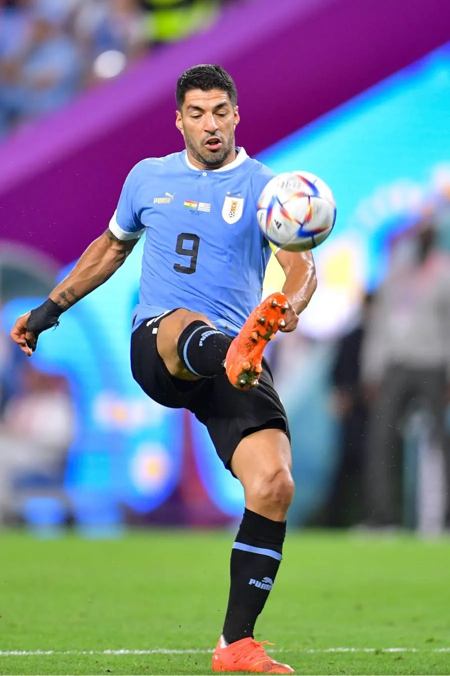 MEXSPORT Luis Suárez con la selección uruguaya en el Mundial Qatar 2022