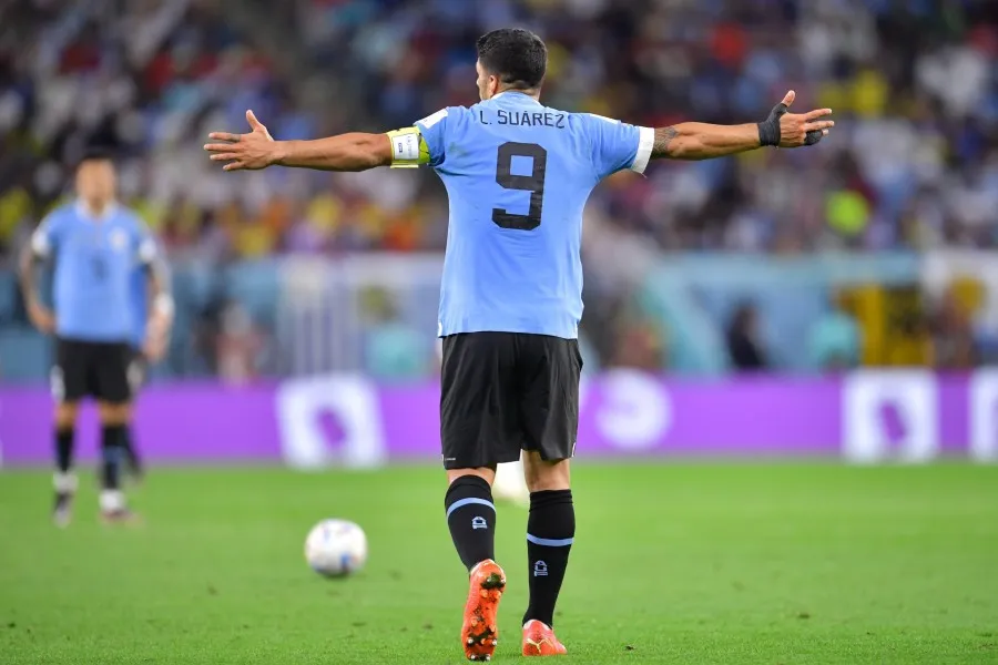 MEXSPORT Luis Suárez contra el arbitraje en el Mundial Qatar 2022