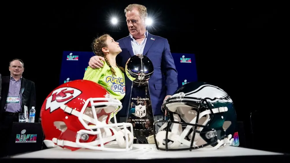 AP Goodell, presente durante la semana del Super Bowl