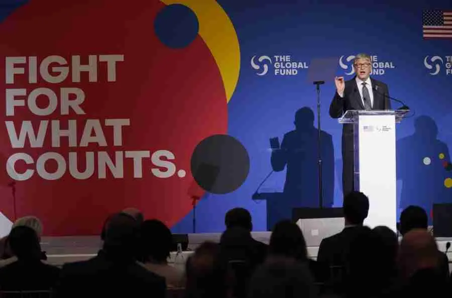 AP Bill Gates en evento