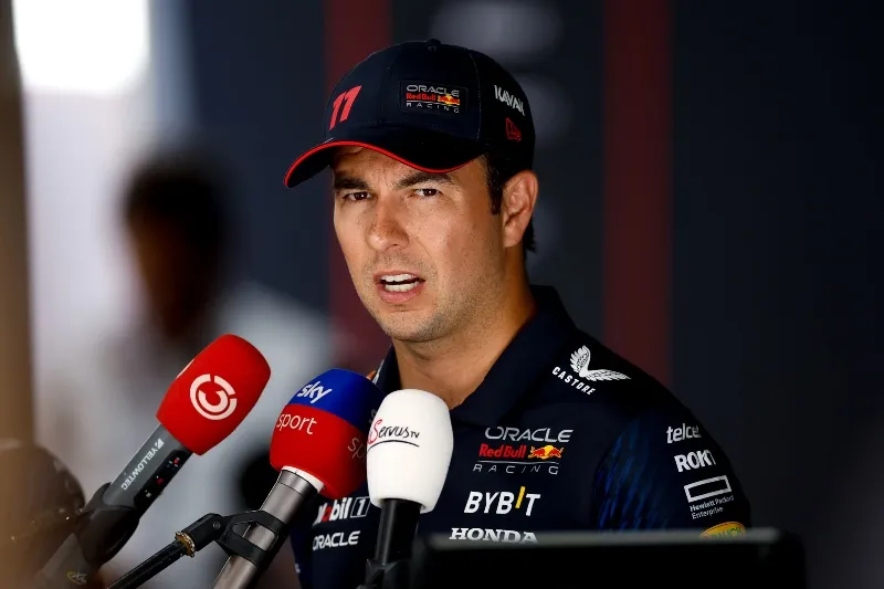 MEXSPORT Pérez en conferencia de prensa