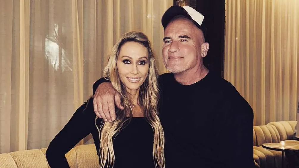 IG: @tishcyruspurcell Tish Cyrus se casó con el actor de 'Prison Break' después de un matrimonio previo de casi 30 años.