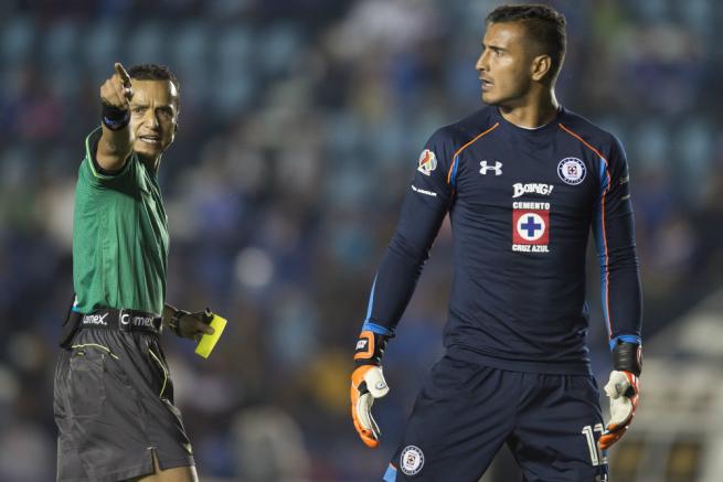 Guillemo Allison, en juego de Cruz Azul