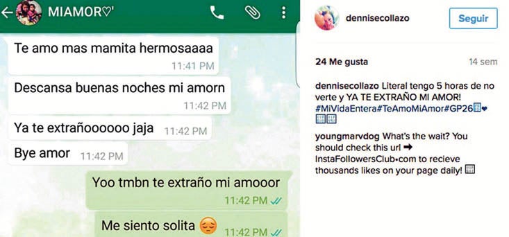 Imagen de las conversaciones de Peña y Collazo