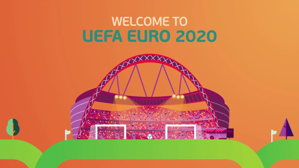 Uno de los logos de la Euro 202