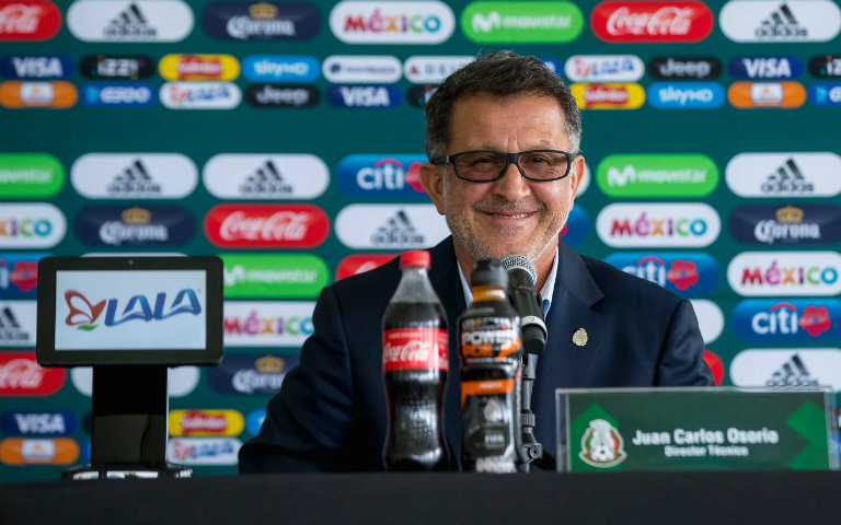 Juan Carlos Osorio, en conferencia de prensa