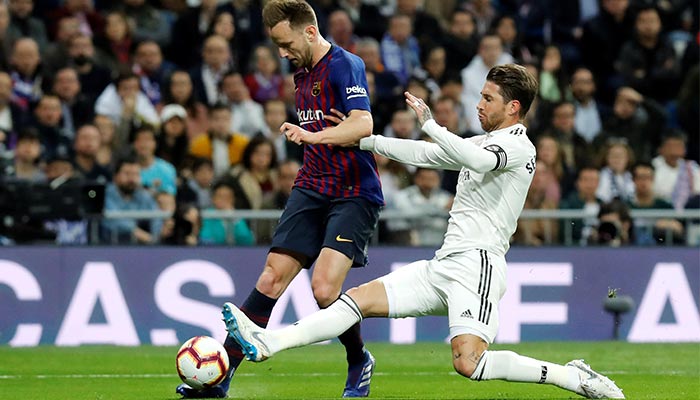 Ramos en el Clásico de España 