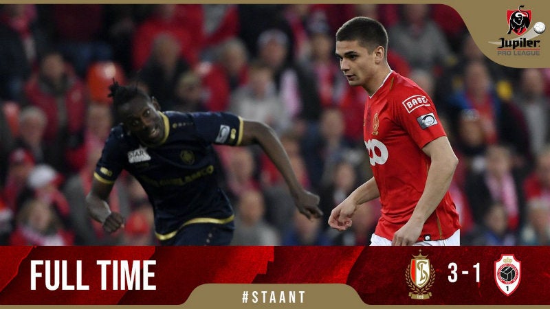 Marcador final del Standard vs Antwerp