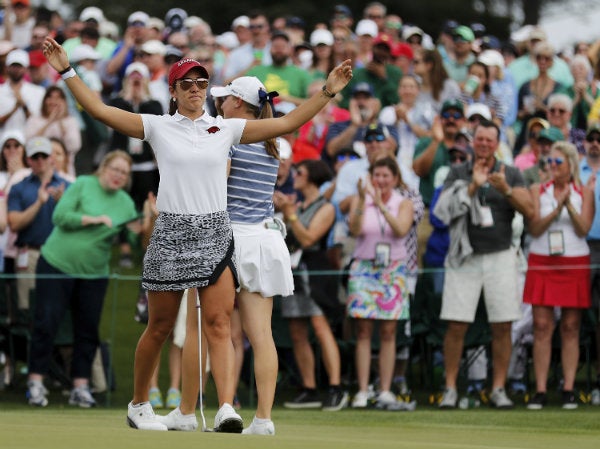 María Fassi durante el Augusta National Women's Amateur