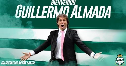 Santos presenta a Guillermo Almada como su DT