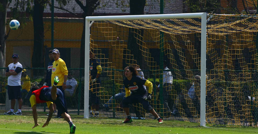 Ochoa en sus inicios con América