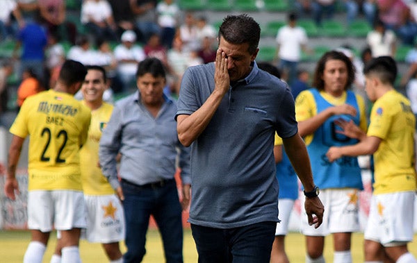 Valiño se lamenta tras la eliminación