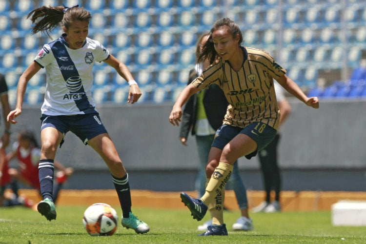 Karla Saavedra y Elizabeth Garrido, en el Cuauhtémoc