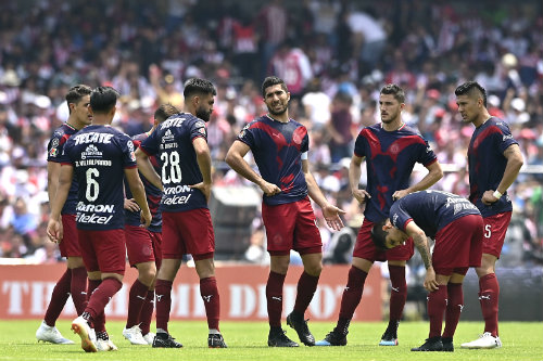 Guadalajara se lamenta en un partido contra Pumas