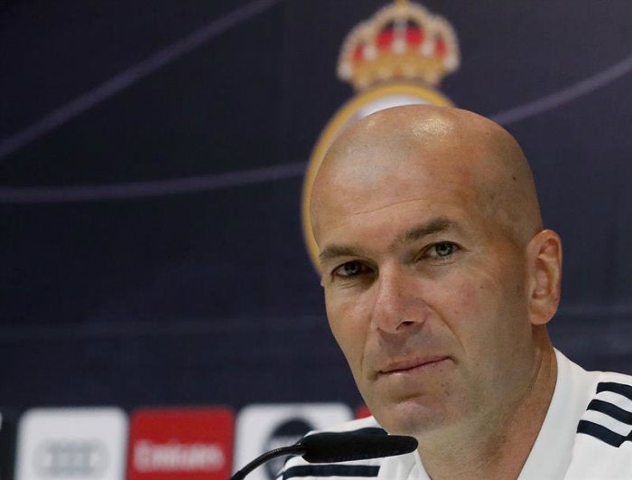 Zidane, en conferencia de prensa