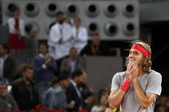 Stefanos Tsitsipas, tras vencer a Nadal