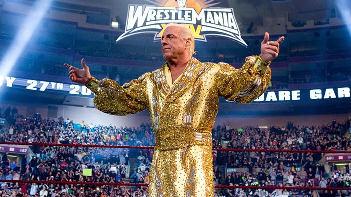 El Nature Boy en Wrestlemania