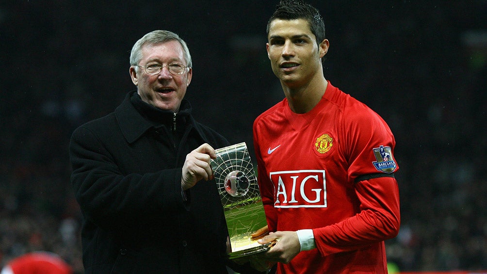 Cristiano mantiene una buena relación con Ferguson, a quien llama 'Jefe'