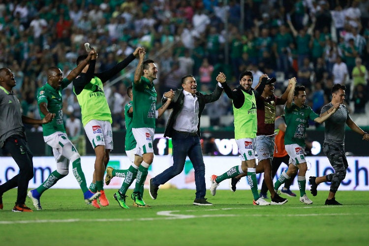 León festeja pase a la Final del Clausura 2019