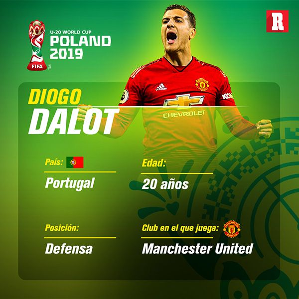 Diogo Dalot, una de las figuras de Portugal 