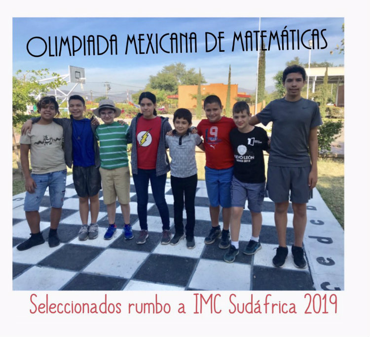 Campeones de matemáticas seleccionados para representar a México