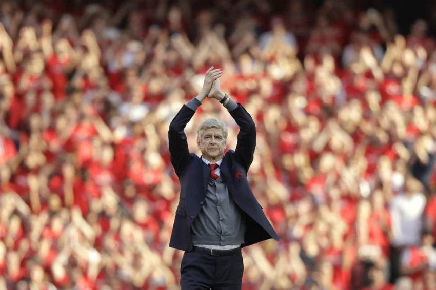 Wenger agradece el apoyo de la afición 