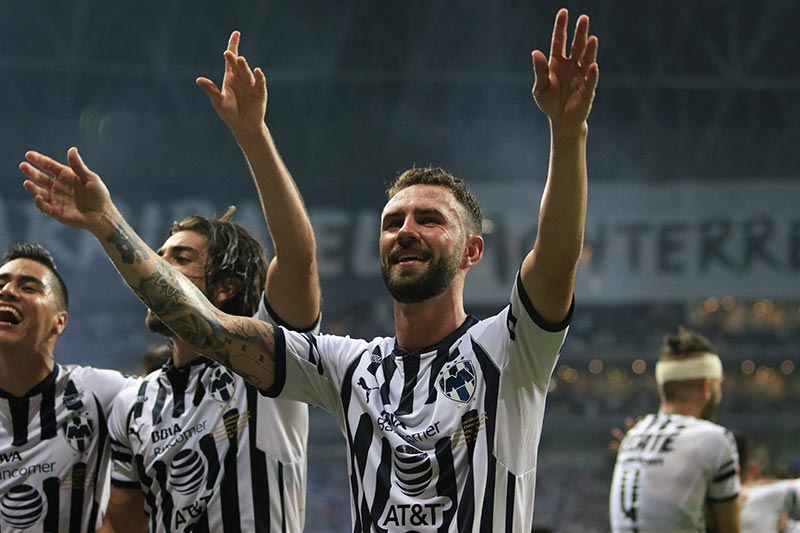 Miguel Layún celebra con Monterrey