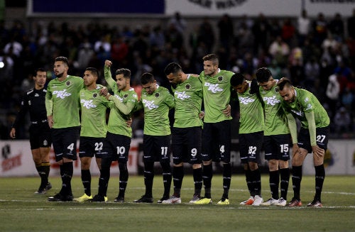 Bravos durante un encuentro ante Veracruz 