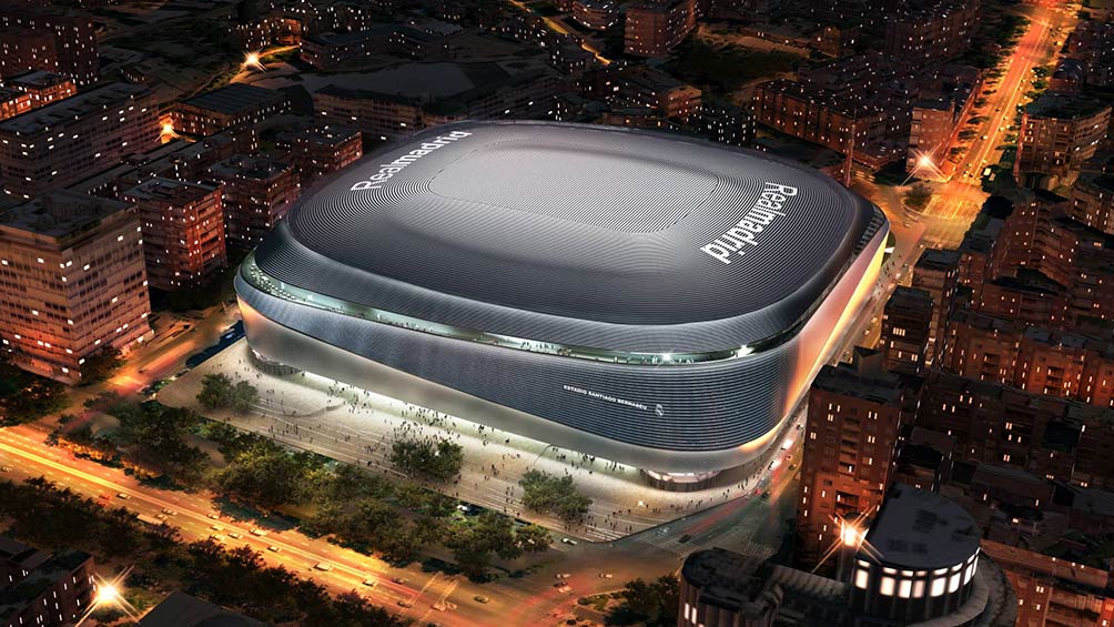 Maqueta de cómo quedará el Santiago Bernabéu remodelado