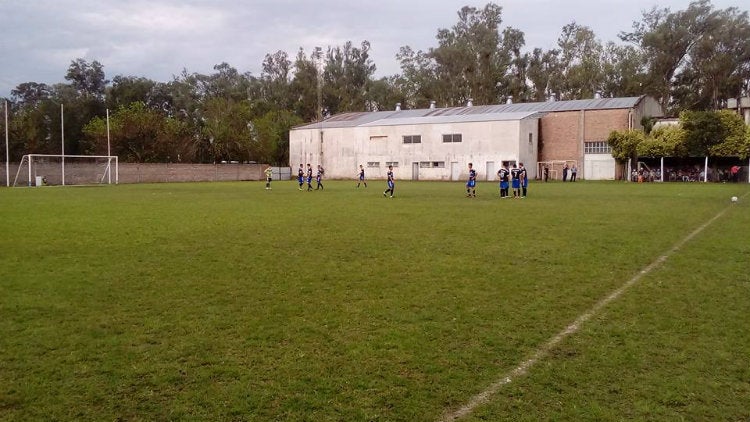 Juego en la Liga Regional Norteña de futbol