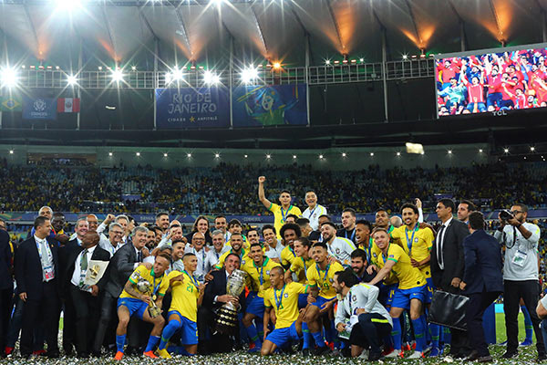 Brasil se quedó el título de la Copa América