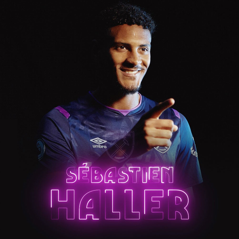 Sébastien Haller será compañero de Javier Hernández en el West Ham