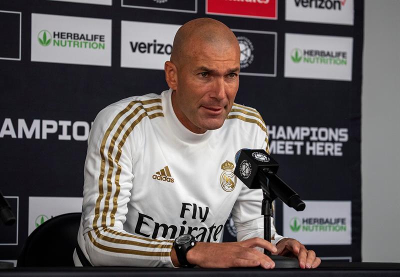 Zidane habla en conferencia de prensa en EU