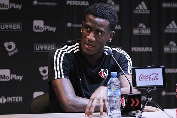 Jorge Segura, en conferencia de prensa con Atlas