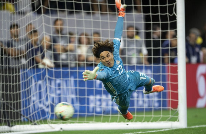 Ochoa, durante la Copa Oro