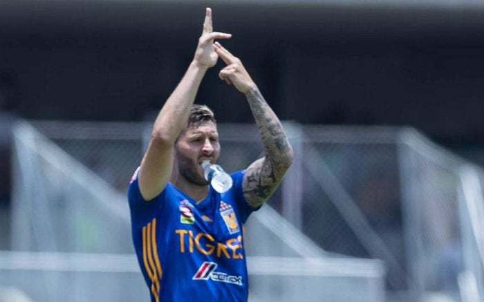 Gignac, en festejo en Ciudad Universitaria