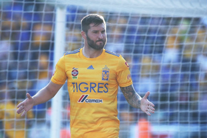 Gignac, en festejó con Tigres