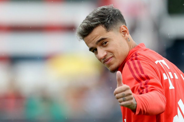 Coutinho, como jugador del Bayern Munich