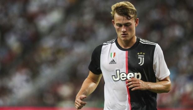 Matthijs De Ligt como jugador de la Juventus 